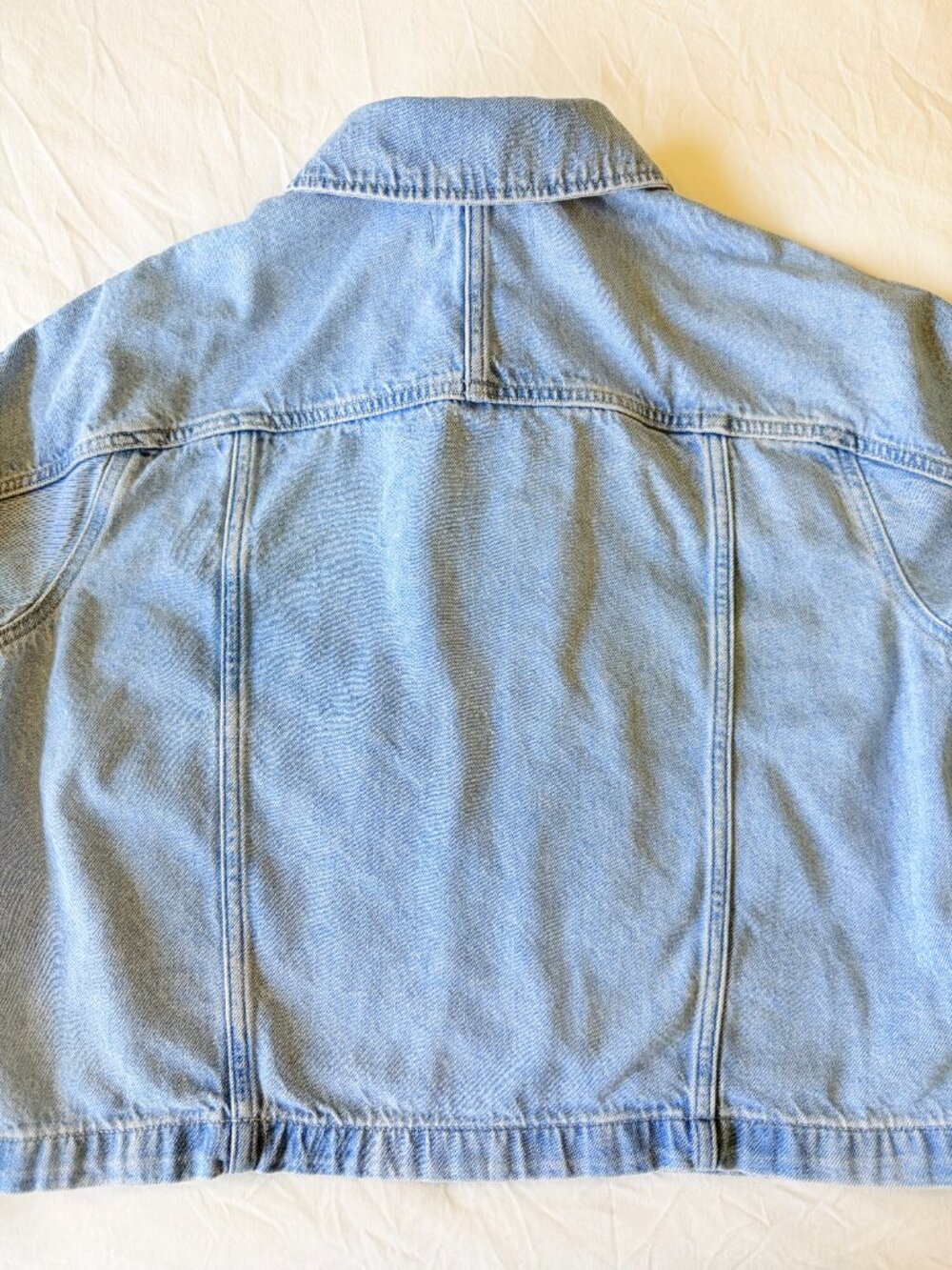 Madewell Kirkham Wash Cropped Cargo Jacket - Picture 8 of 16